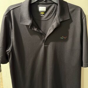 Greg Norman Black Polo Shirt